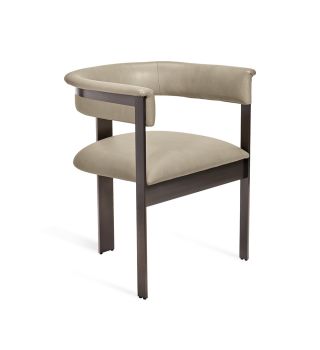 Darcy Dining Chair - Taupe/ Graphite